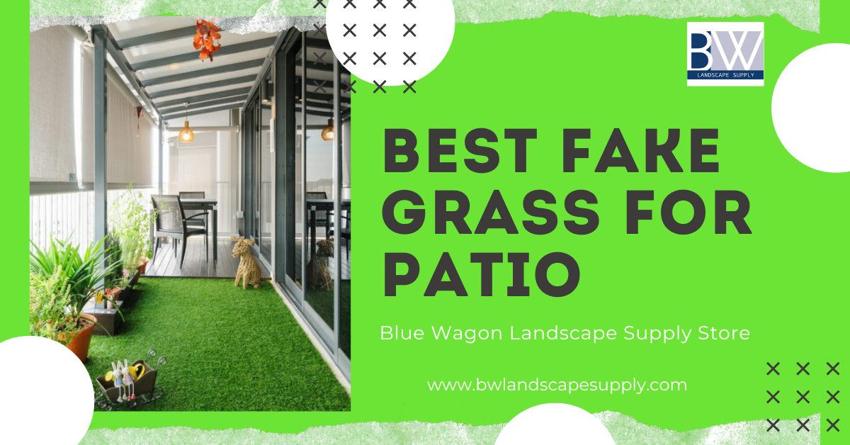 fake grass for patio